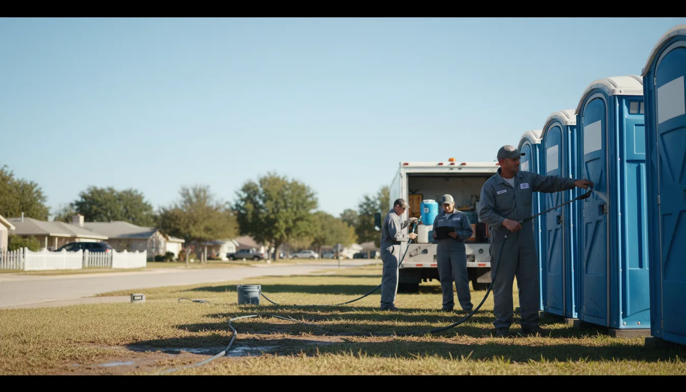 Long-Term Portable Toilet Rental in Mora, MN near me